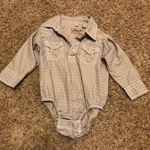 Cowboy 18m onesie